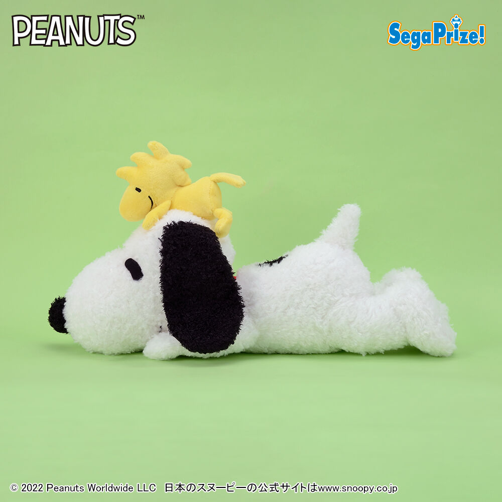 SNOOPY™　寝そべり　[SP]ウッドストックとペアぬいぐるみ
