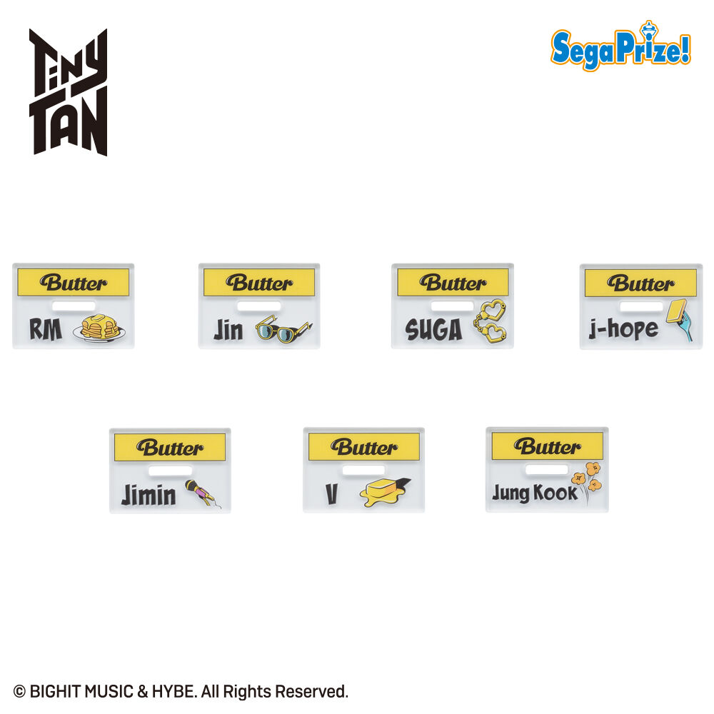 TinyTAN　Butter　[MP]スタンド付アクリルキーチェーン