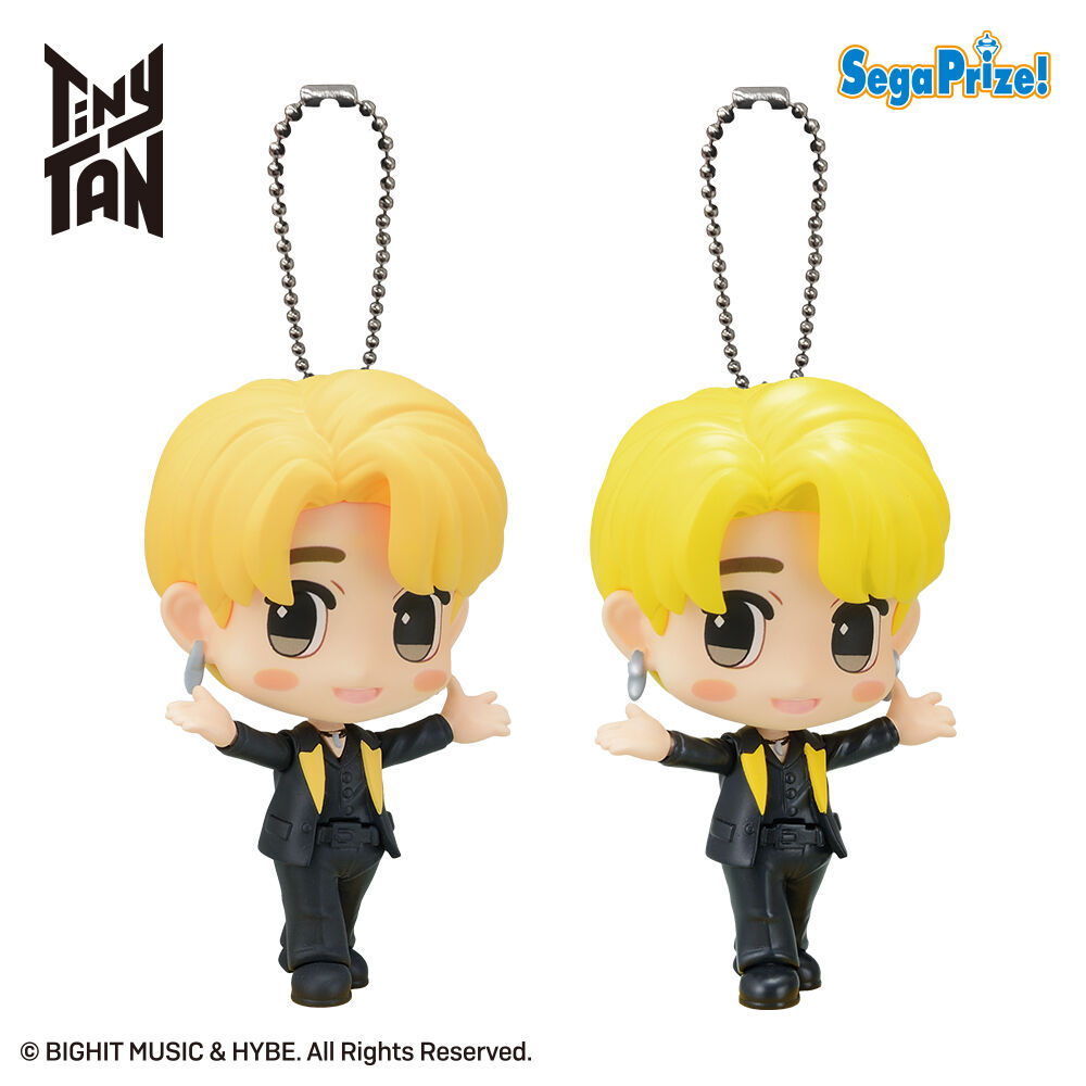 TinyTAN　CHUBBY COLLECTION　[MP]キーチェーン付フィギュア～Butter～“Jimin”