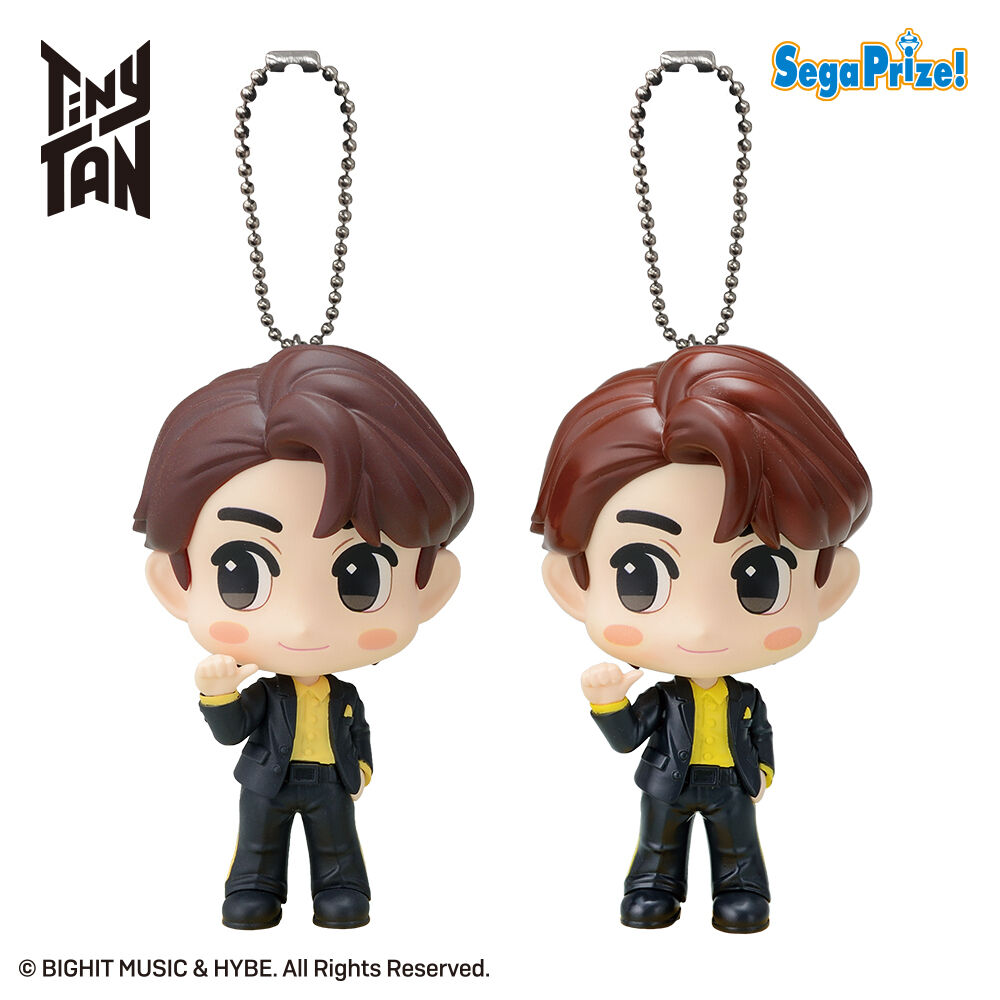 TinyTAN　CHUBBY COLLECTION　[MP]キーチェーン付フィギュア～Butter～“Jin”