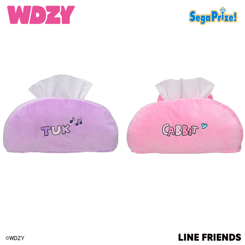 WDZY　[PM]ティッシュボックスカバー“TUK＆CABBIT”