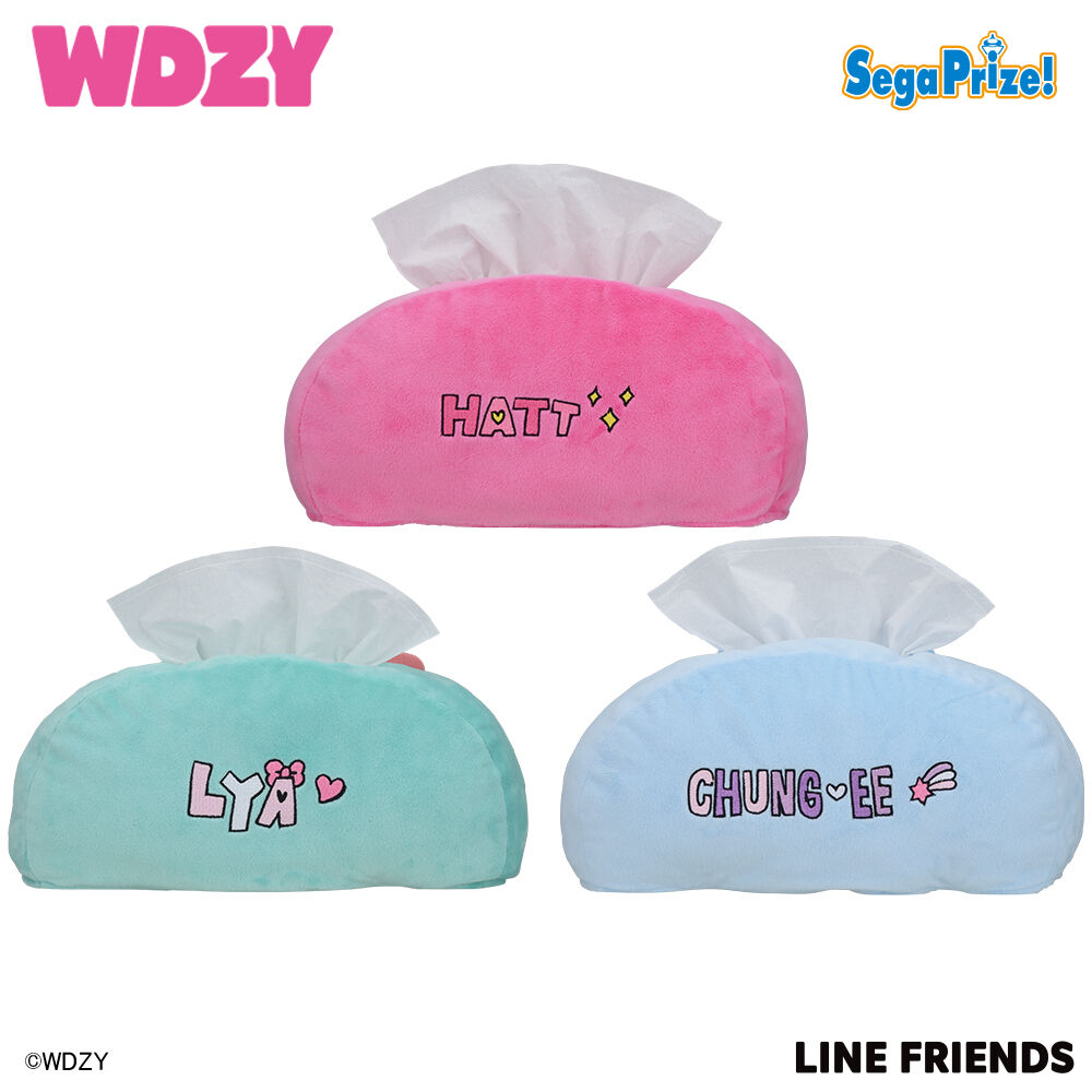 WDZY　[PM]ティッシュボックスカバー“HATT＆LYA＆CHUNG-EE”
