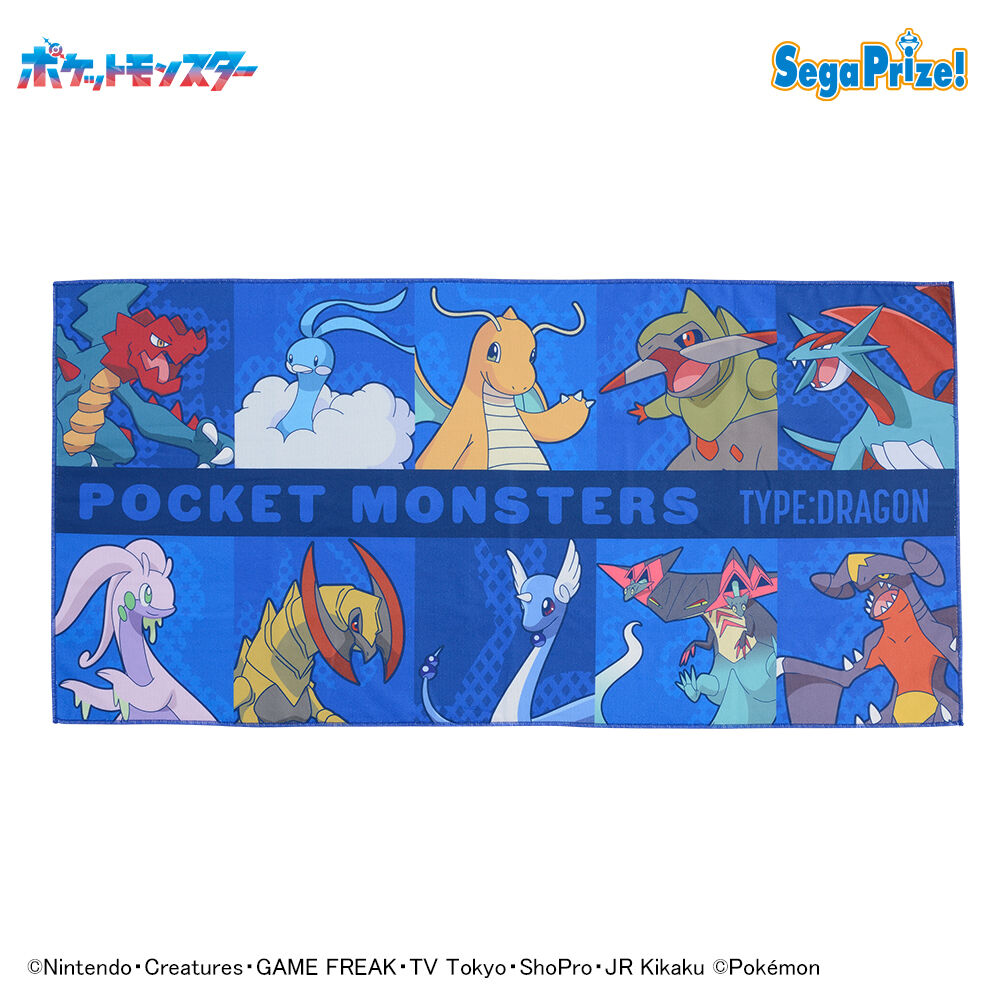 ポケットモンスター　[PM]バスタオル　～ドラゴン＆ひこう～