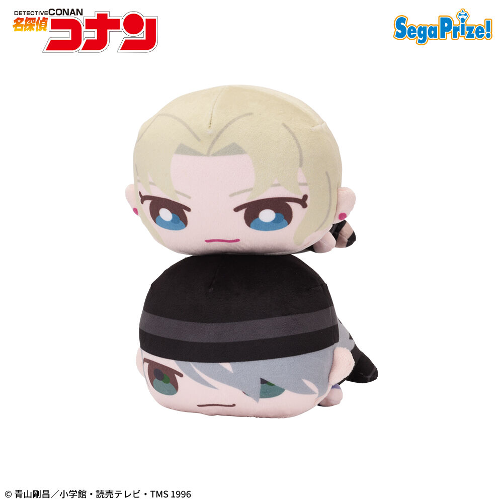 名探偵コナン　だらりんず　ミニぬいぐるみ“赤井＆ジン＆ベルモット”（EX）